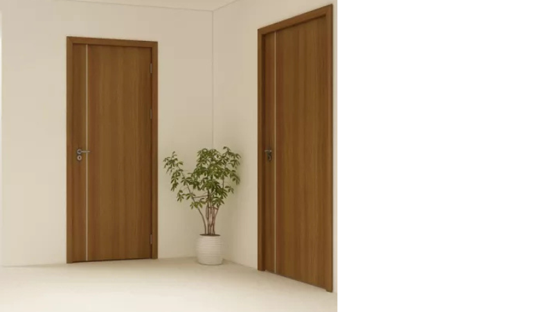 Lắp đặt cửa gỗ công nghiệp Huge cho KĐT Garmuda Garden