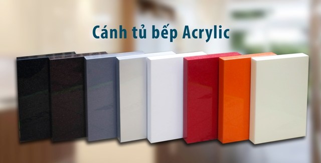 Cánh tủ bếp Acrylic - Nhựa Picomat - Công Ty CP Nhựa Picomat