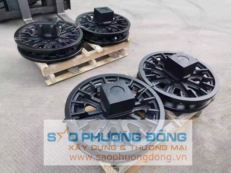 Bánh dẫn hướng xe cẩu