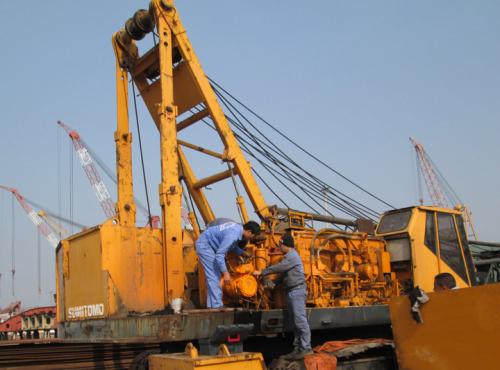 Dịch vụ sửa chữa, đại tu cần cẩu