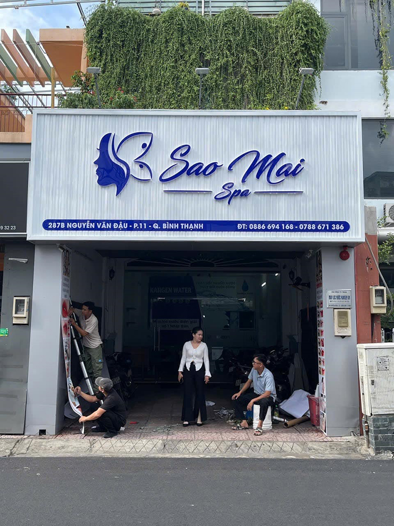Bảng hiệu quảng cáo chữ nổi