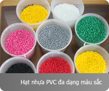 Hạt Nhựa PVC Đa Màu Sắc - Công Ty TNHH Sản Xuất & Thương Mại Trọng Thành