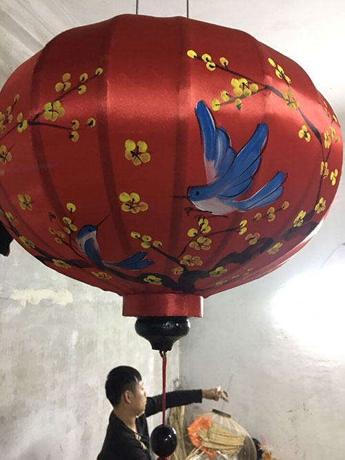 Đèn lồng vải - Xưởng Sản Xuất Đèn Lồng Huỳnh Văn Ba