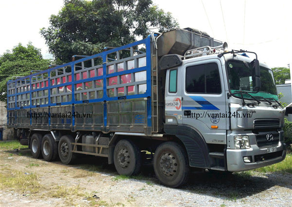 Cho thuê xe tải 25 tấn (xe 5 chân) - Vận Tải 24 Giờ - Công Ty TNHH TM Và DV Vận Tải 24 Giờ