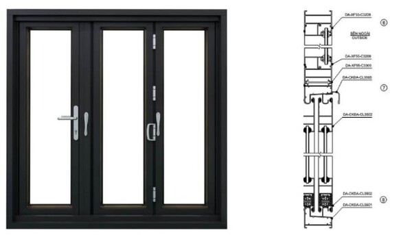 Cửa nhôm kính
