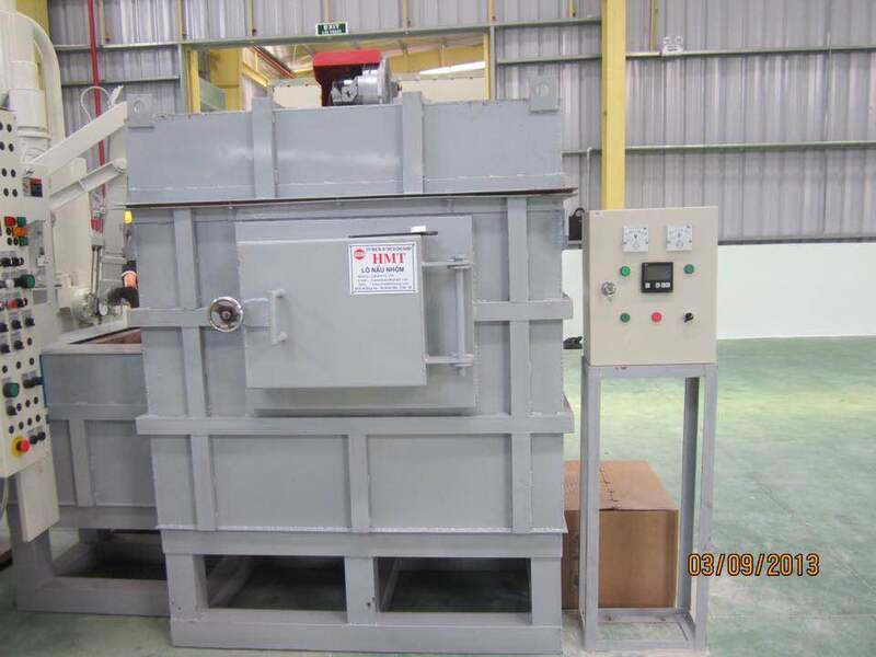 Lò nấu nhôm bằng gas