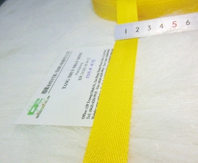 Dây dệt 25mm màu vàng - Dây Đai Dệt Midori - Công Ty TNHH Sản Xuất - Thương Mại Và Dịch Vụ Mi Đô Ri