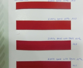 Dây thun màu đỏ - Dây Đai Dệt Midori - Công Ty TNHH Sản Xuất - Thương Mại Và Dịch Vụ Mi Đô Ri