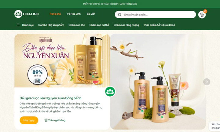 Dự án thiết kế website