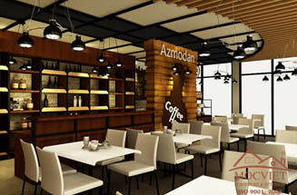 Nội thất cafe mẫu Mộc Việt - Nội Thất Mộc Việt - Công Ty TNHH Sản Xuất Và Thương Mại Mộc Việt