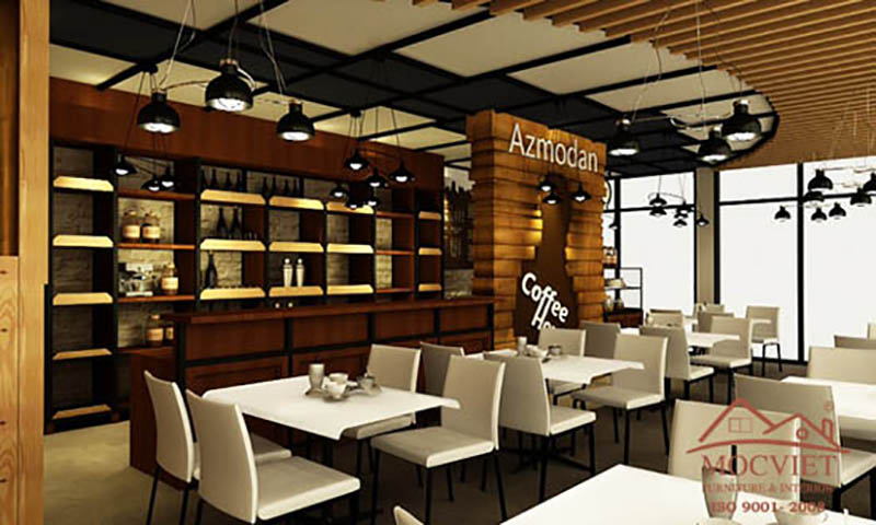 Nội thất cafe mẫu Mộc Việt - Nội Thất Mộc Việt - Công Ty TNHH Sản Xuất Và Thương Mại Mộc Việt