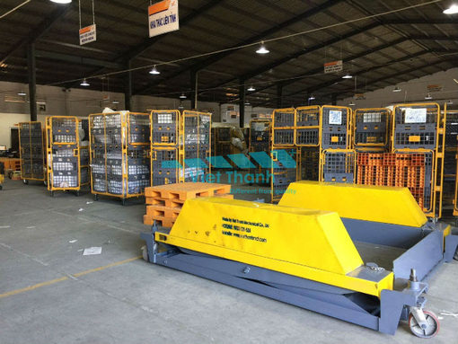 Lắp đặt bàn nâng thủy lực cho Bưu Điện Việt Nam