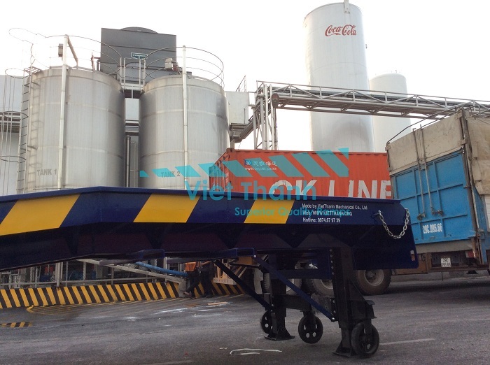 Cung cấp cầu xe nâng cho Công ty TNHH Nước Giải Khát Coca Cola Việt Nam