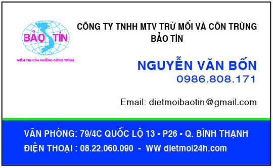 Dịch vụ Bảo Tín - Công Ty TNHH MTV Trừ Mỗi Và Côn Trùng Bảo Tín