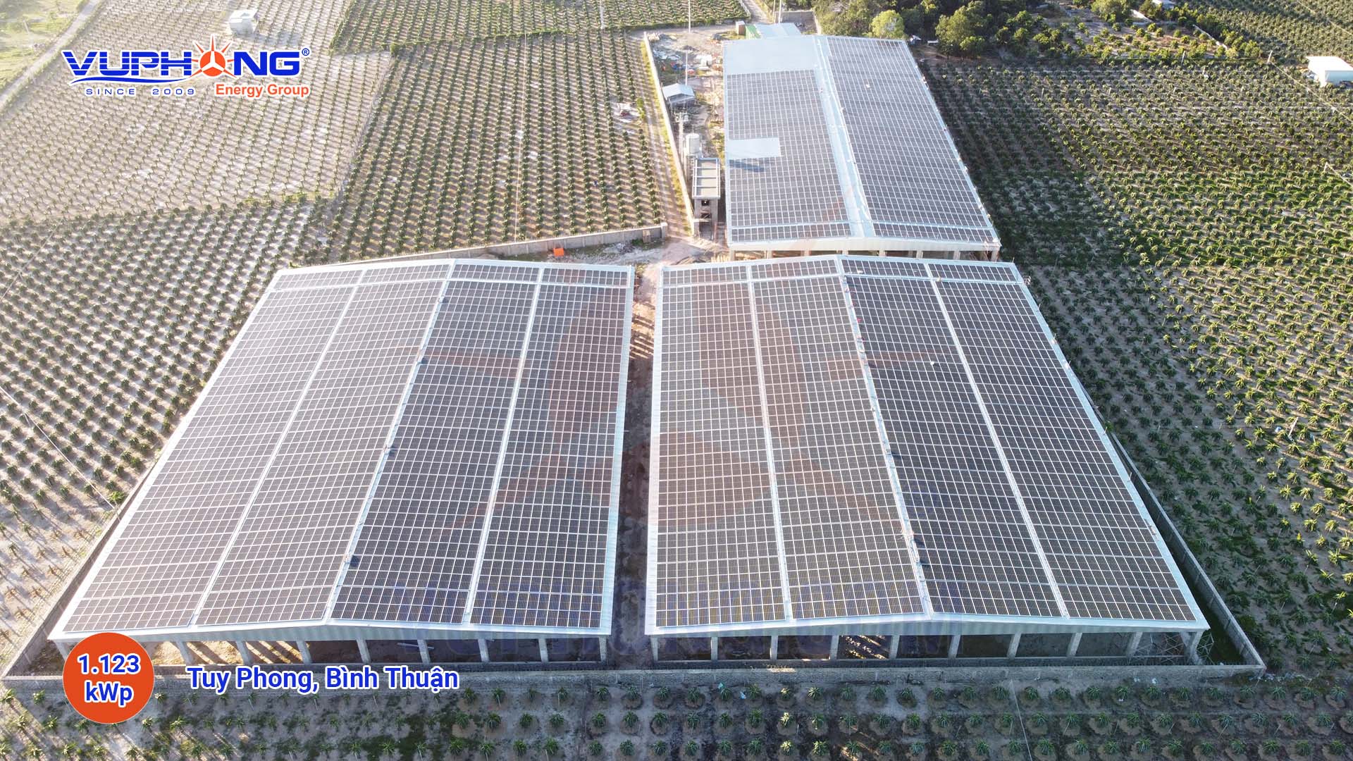 Hệ thống điện mặt trời hòa lưới - Công Ty Cổ Phần Vũ Phong Energy Group