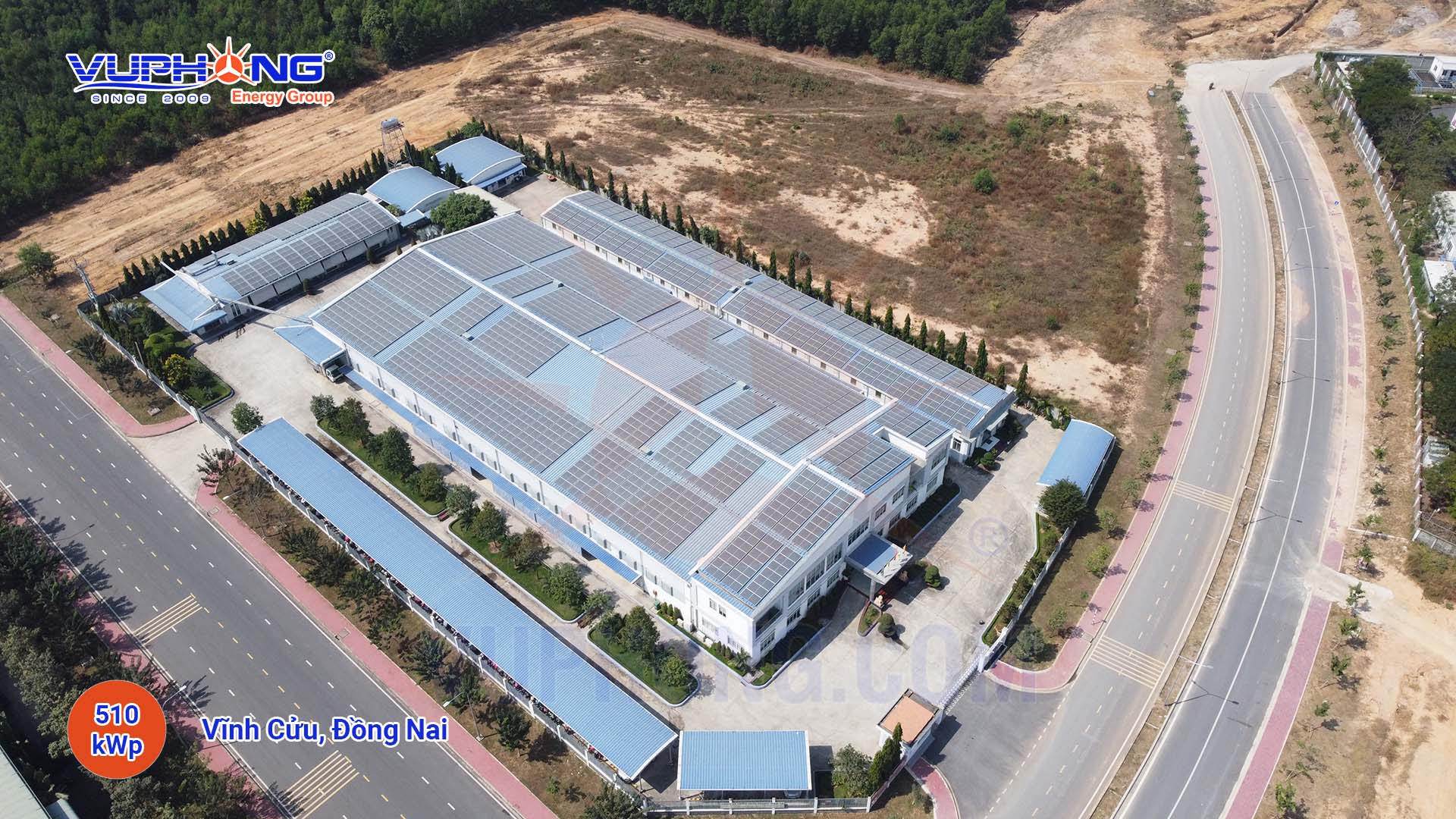 Hệ thống điện mặt trời hòa lưới 1.123kWp Tuy Phong, Bình Thuận - Công Ty Cổ Phần Vũ Phong Energy Group