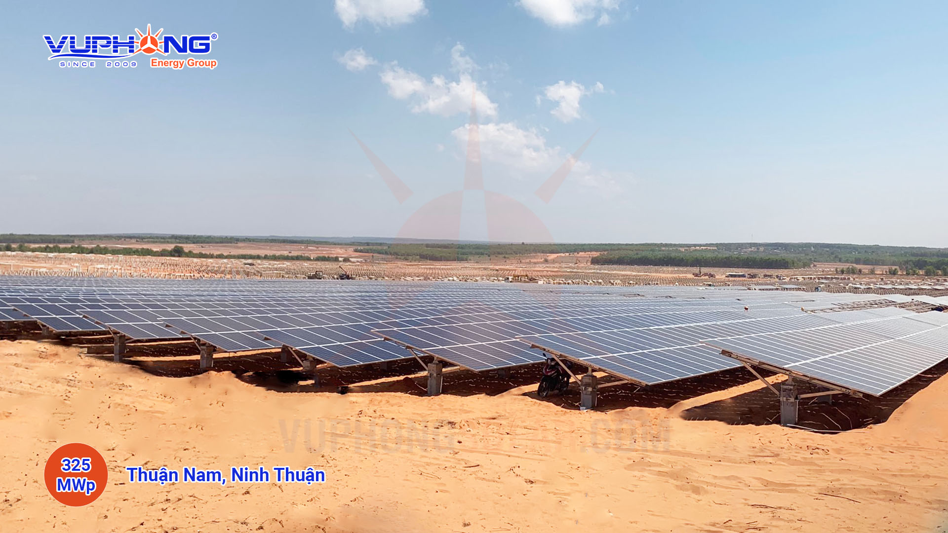 Nhà máy điện mặt trời Hồng Phong - Công Ty Cổ Phần Vũ Phong Energy Group
