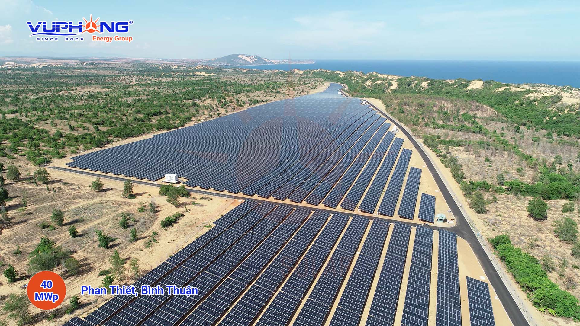 Nhà máy điện mặt trời Mũi Né - Công Ty Cổ Phần Vũ Phong Energy Group