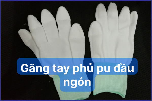 Găng tay phủ PU đầu ngón - Găng Tay Kim Long - Công Ty TNHH Một Thành Viên Găng Tay Kim Long