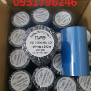 Mực in wax 110mmx300m - Máy In Mã Vạch 2T - Công Ty TNHH Giải Pháp Khoa Học 2T