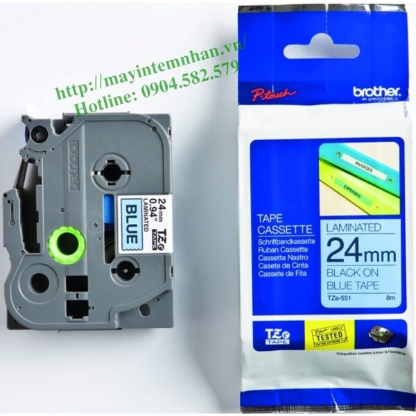 Nhãn in TZe-551 - Máy In Mã Vạch 2T - Công Ty TNHH Giải Pháp Khoa Học 2T