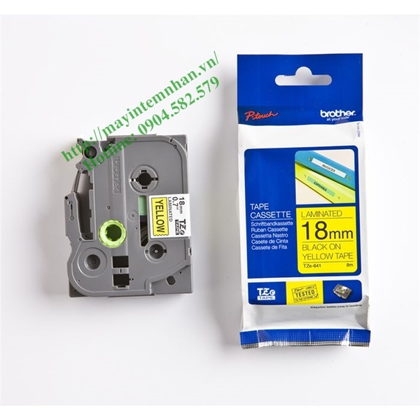 Nhãn in TZe-641 - Máy In Mã Vạch 2T - Công Ty TNHH Giải Pháp Khoa Học 2T