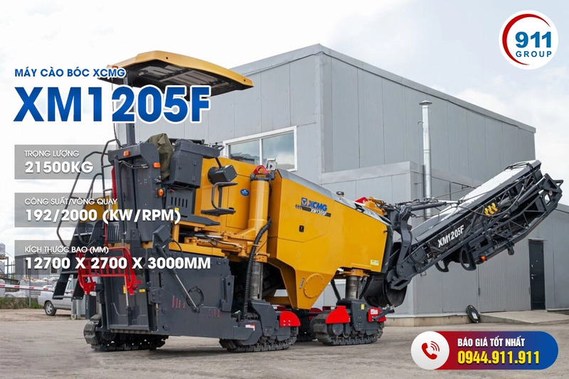 Máy cào bóc XCMG tải trọng 21.5 tấn - Máy Móc Thiết Bị Xây Dựng - Công Ty Cổ Phần Tập Đoàn 911