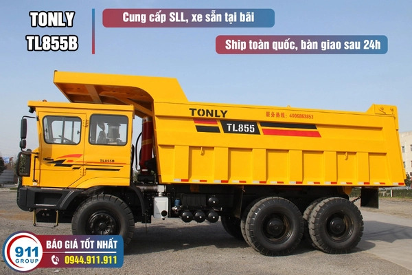 Xe chạy mỏ TONLY TL855B - Máy Móc Thiết Bị Xây Dựng - Công Ty Cổ Phần Tập Đoàn 911
