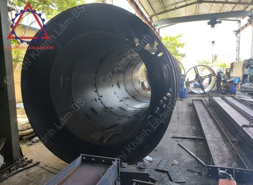 Chế tạo máy sấy mùn cưa - Cơ Khí Bàn Sơn - Công Ty TNHH Một Thành Viên Cơ Khí Và Xây Lắp Bàn Sơn