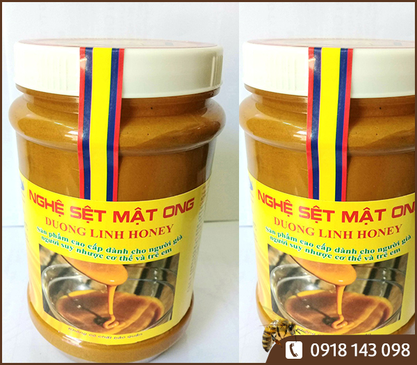 Nghệ sệt mật ong lọ 500g