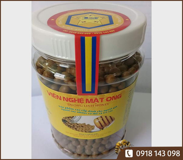 Viên nghệ mật ong lọ 500g