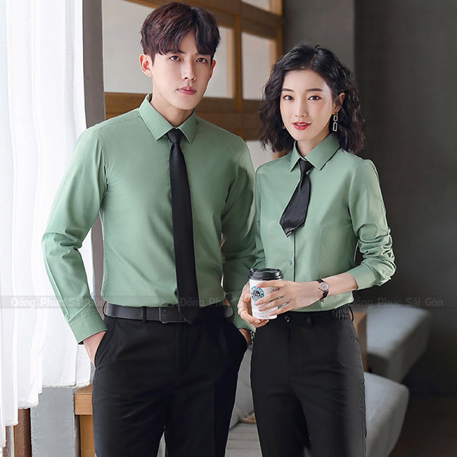 Đồng phục công sở sơ mi cao cấp, chuyên nghiệp - May Đồng Phục Nhật Thịnh - Công Ty TNHH Sản Xuất - Thương Mại Nhật Thịnh