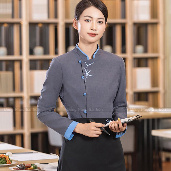 Đồng phục nhà hàng ở Huế - May Đồng Phục Nhật Thịnh - Công Ty TNHH Sản Xuất - Thương Mại Nhật Thịnh