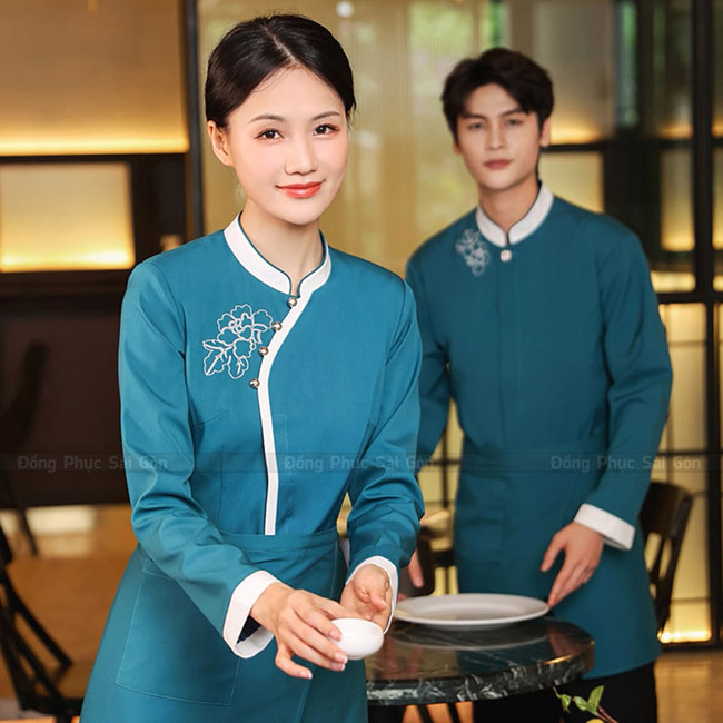 Đồng phục quản lý nhà hàng - May Đồng Phục Nhật Thịnh - Công Ty TNHH Sản Xuất - Thương Mại Nhật Thịnh