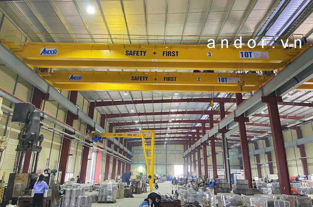 Cầu trục dầm đôi