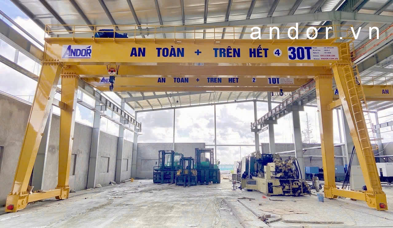 Cổng trục dầm đôi