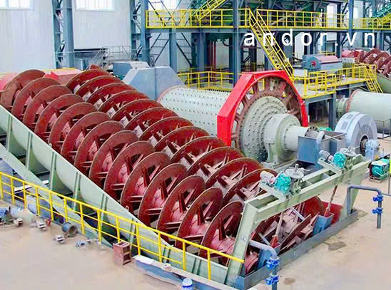 Dây chuyền tuyển đá quặng