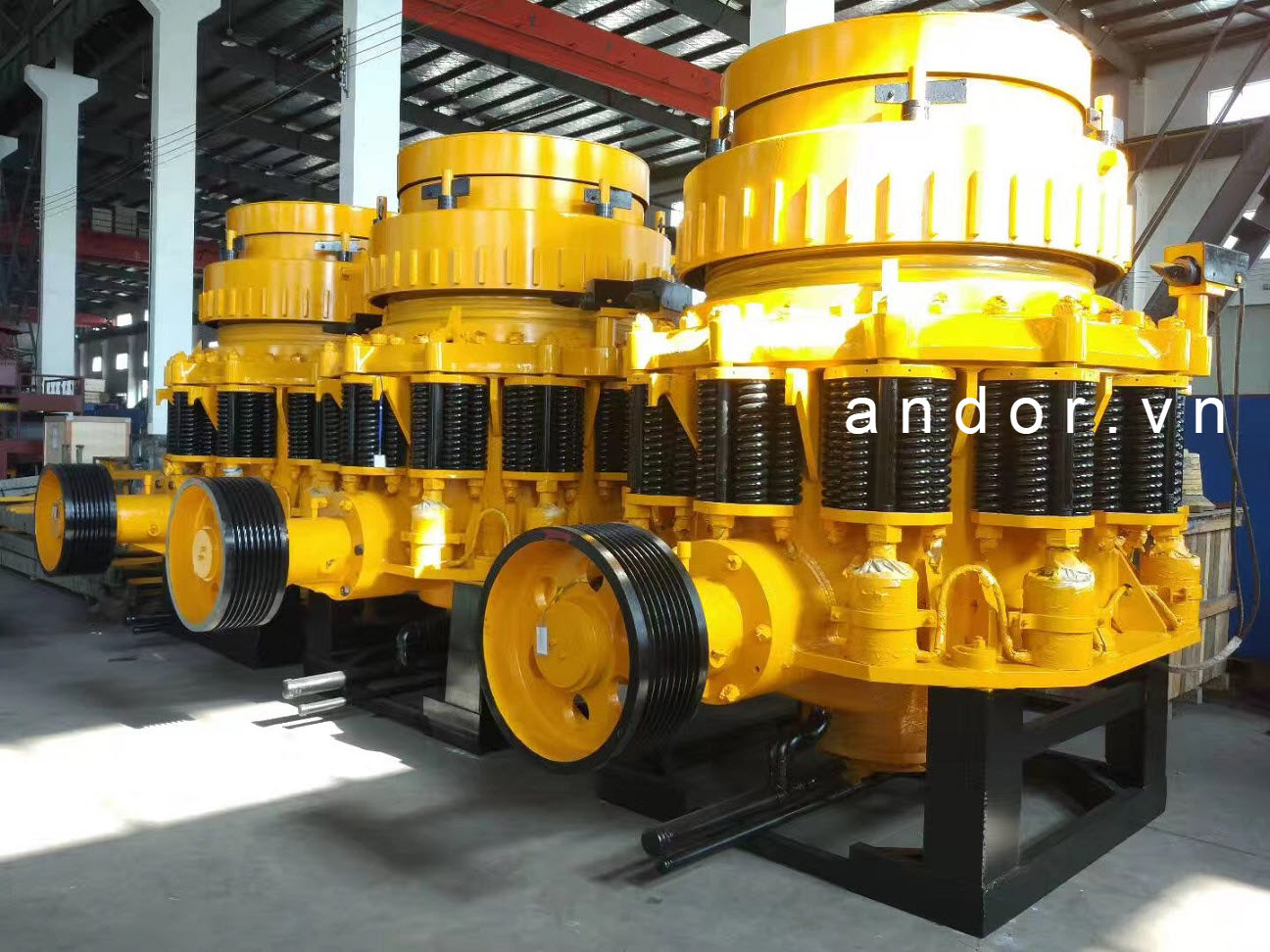 Máy nghiền côn lò xò