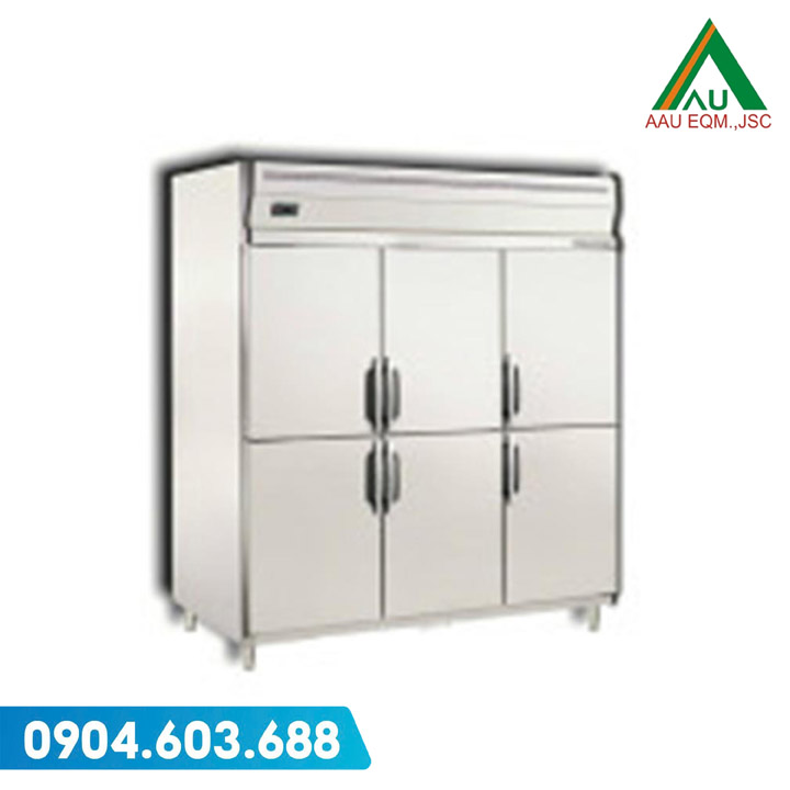 Tủ mát 6 cánh - Thiết Bị & Bếp Công Nghiệp á Âu - Công Ty Cổ Phần Thiết Bị á Âu