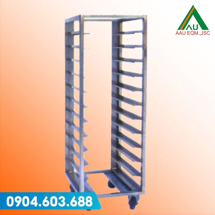 Xe đẩy khay - Thiết Bị & Bếp Công Nghiệp á Âu - Công Ty Cổ Phần Thiết Bị á Âu