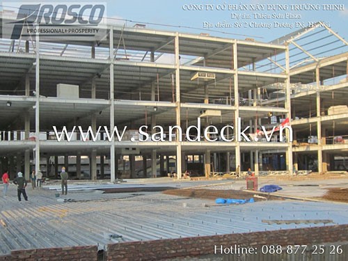 Thiên Sơn Plaza - Sàn Deck PROSCO - Công Ty Cổ Phần Xây Dựng Trường Thịnh