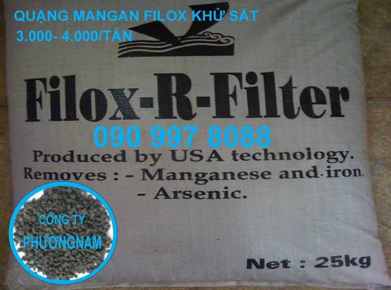 Hạt quặng Mangan Filox (khử sắt)