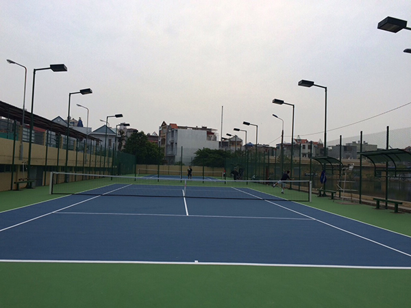 Sân Tennis trường ĐH Hàng Hải - Thể Thao Quang Tuyến - Công Ty TNHH Thể Thao Quang Tuyến