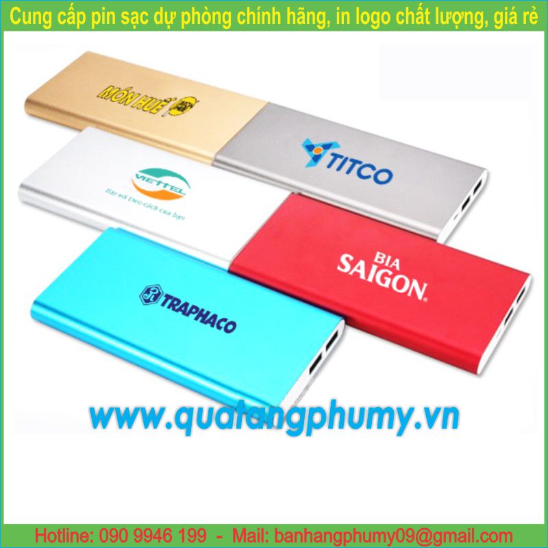 Pin sạc dự phòng PP09-3 - Quà Tặng Doanh Nghiệp Phú Mỹ - Công Ty TNHH Sản Xuất Thương Mại Quà Tặng Phú Mỹ