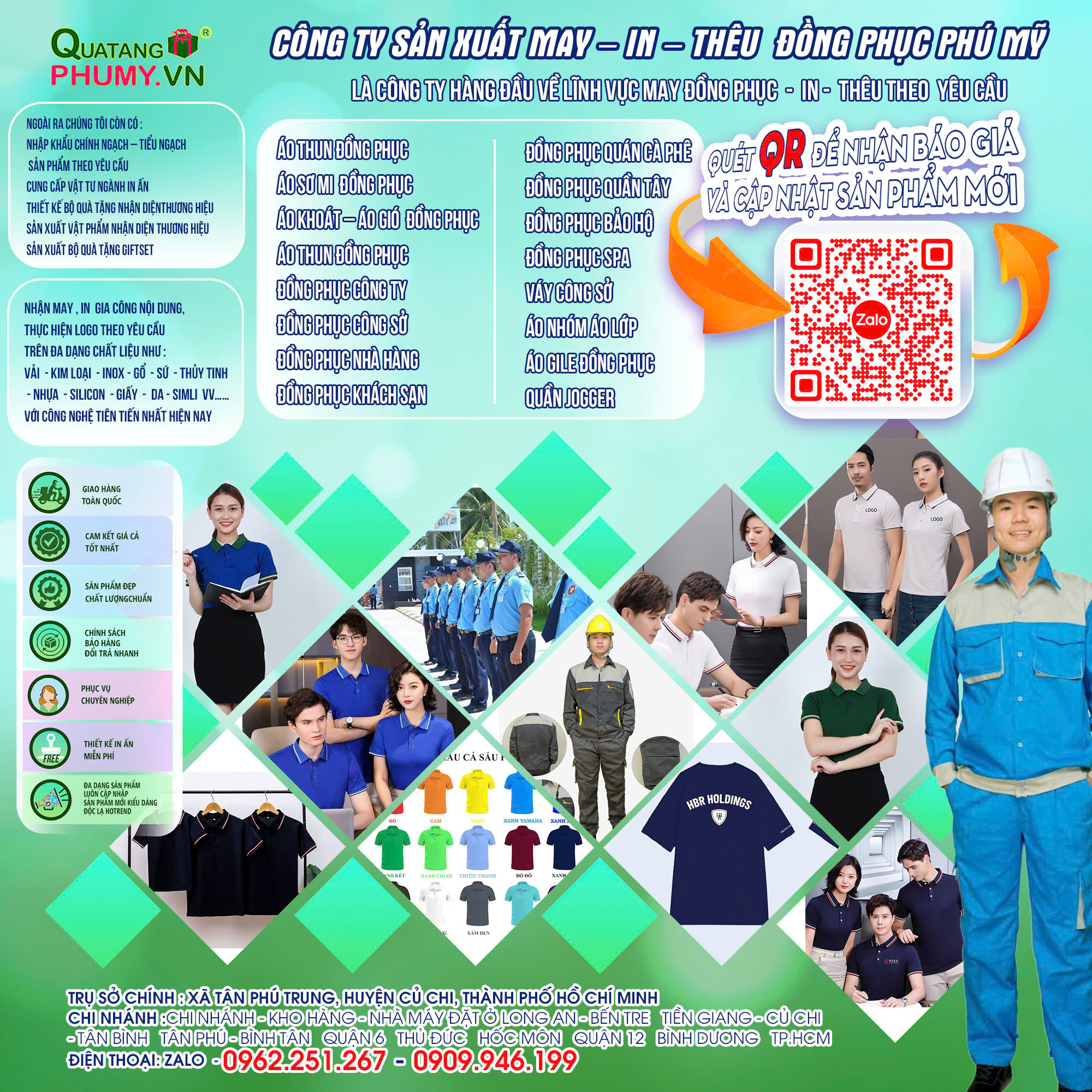 Áo thun đồng phục - Quà Tặng Doanh Nghiệp Phú Mỹ - Công Ty TNHH Sản Xuất Thương Mại Quà Tặng Phú Mỹ