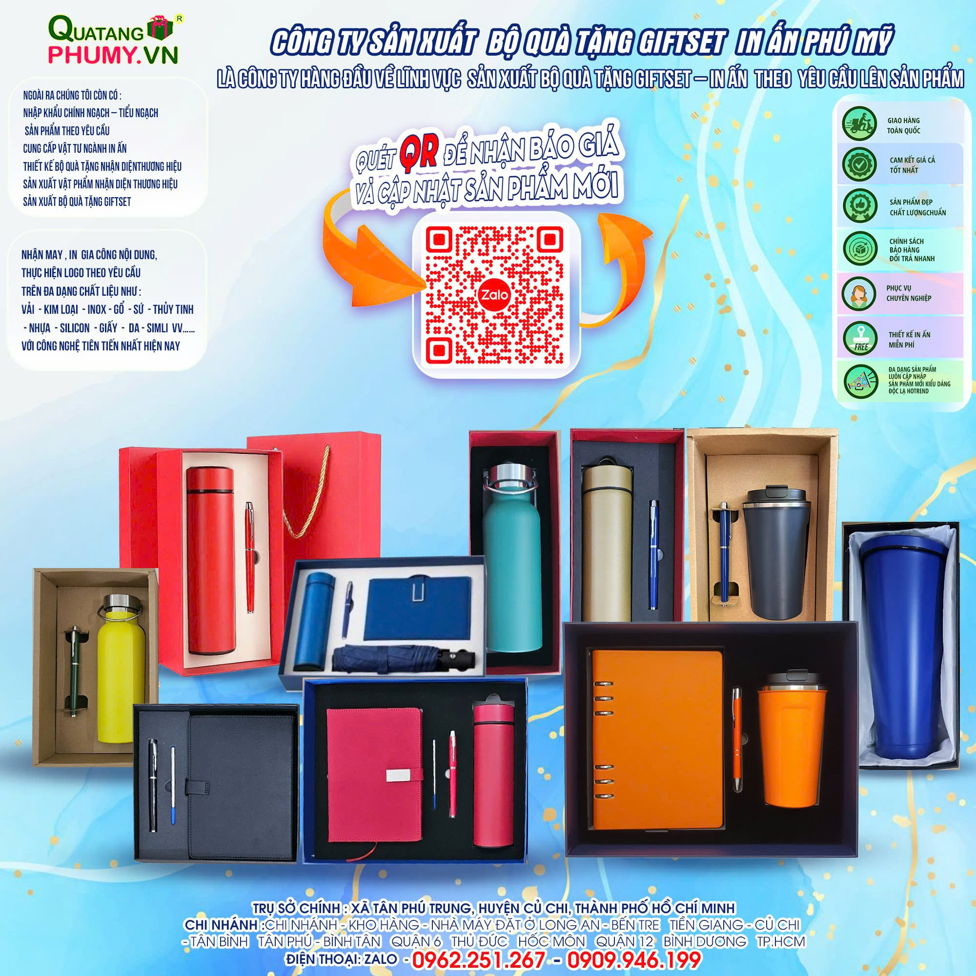 Gift Set - Quà Tặng Doanh Nghiệp Phú Mỹ - Công Ty TNHH Sản Xuất Thương Mại Quà Tặng Phú Mỹ