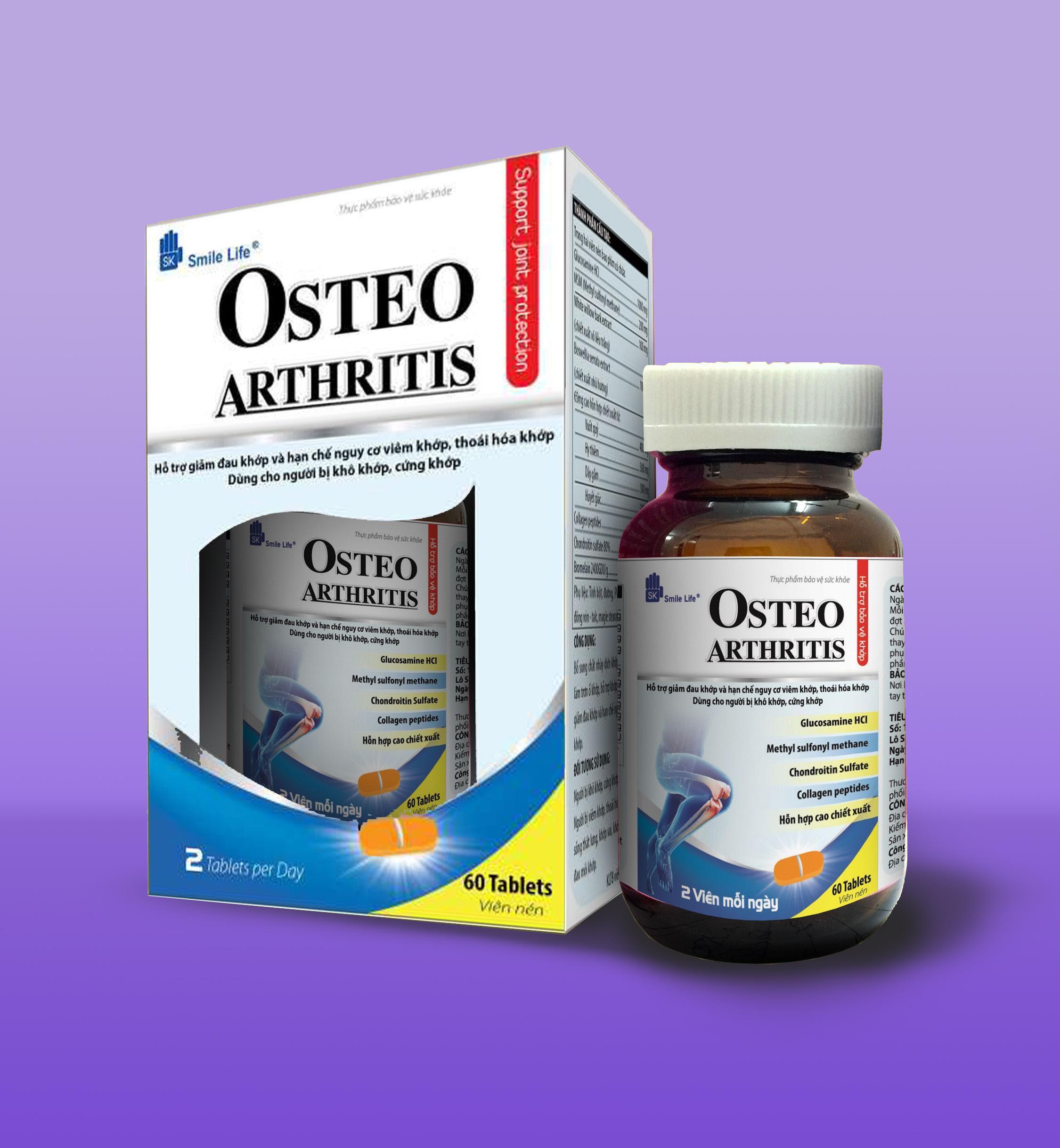 Sản Phẩm Osteo Arthritis - Thực Phẩm Chức Năng Toàn Cầu - Công Ty TNHH TM Toàn Cầu