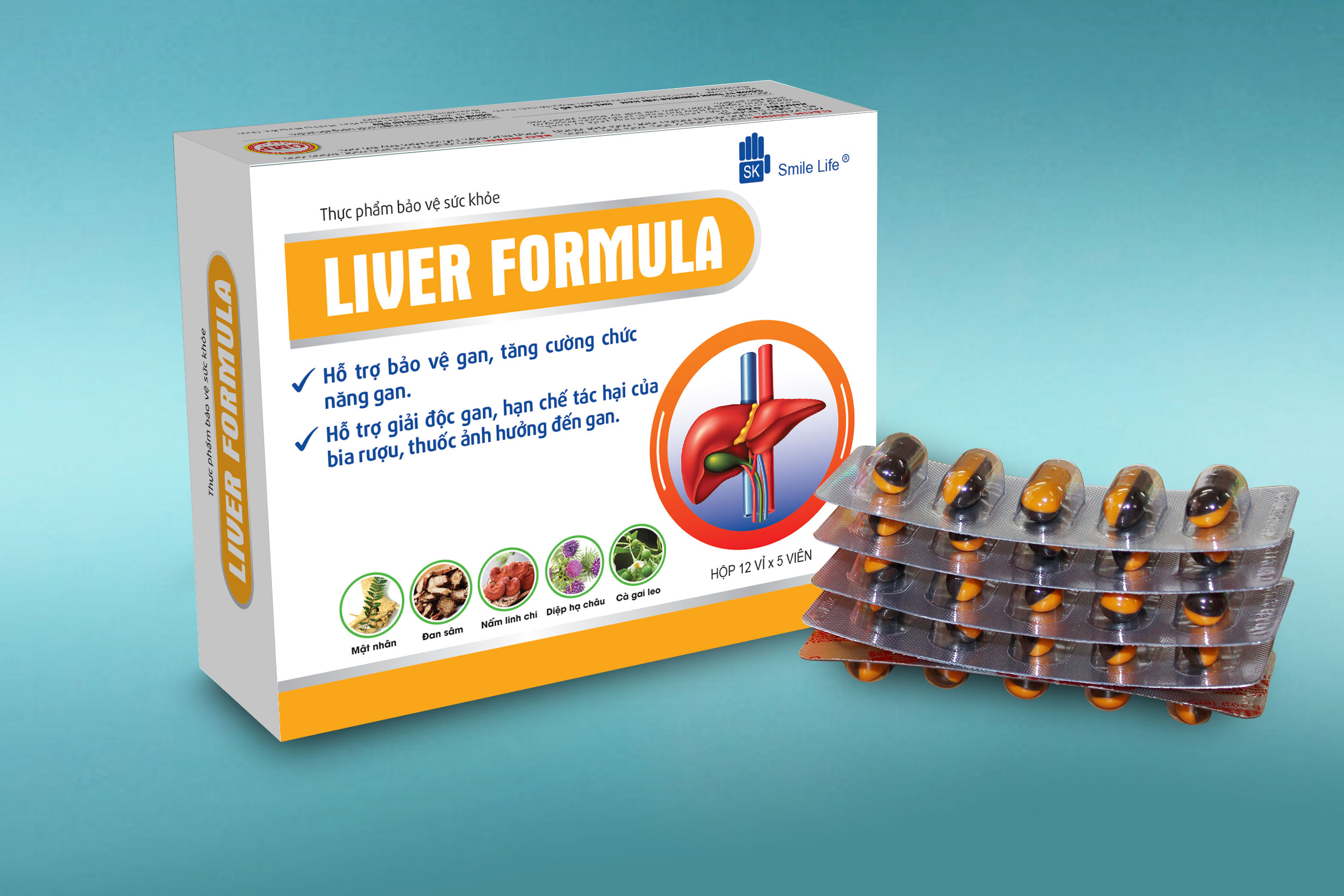 Hỗ trợ chức năng gan Liver Formula