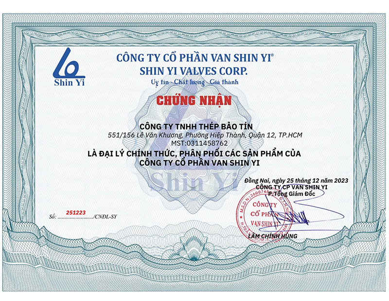  - Thép Bảo Tín - Công Ty TNHH Thép Bảo Tín