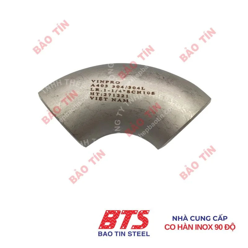 Co hàn inox 90 độ 304, 316 - Thép Bảo Tín - Công Ty TNHH Thép Bảo Tín